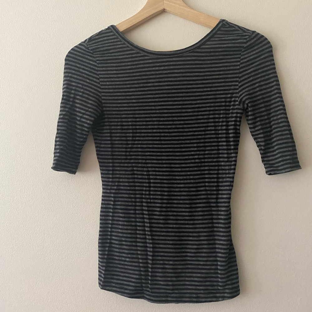 PLENTY Ribbon Luxe fitted scoop back top